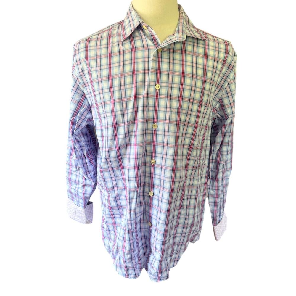 Egara Mens Dress Shirt Spring colors Size XL
